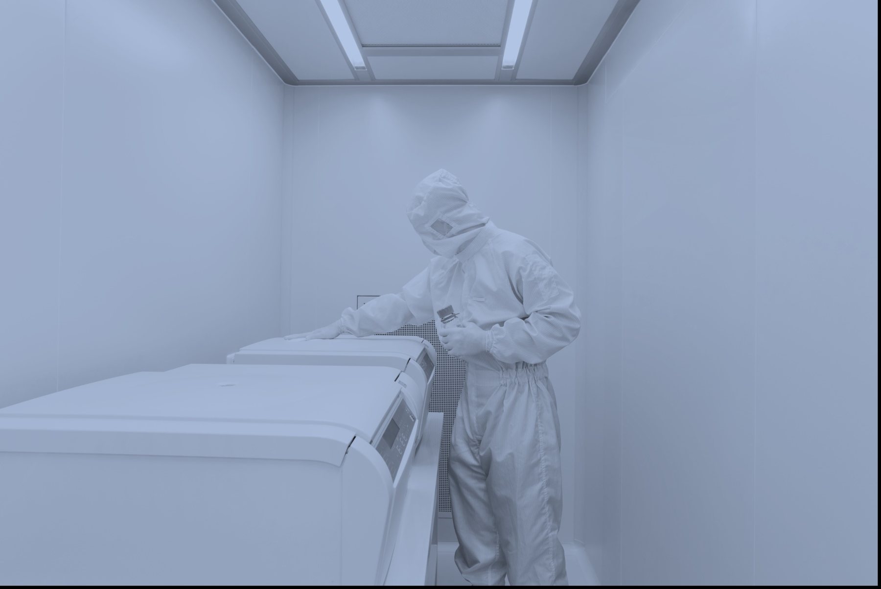 Inside the cleanroom